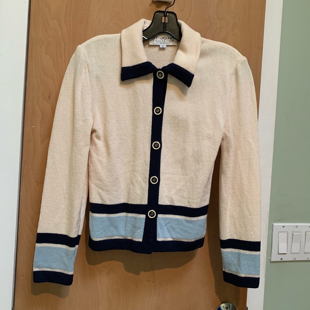 Cream St. John Collection Blazer